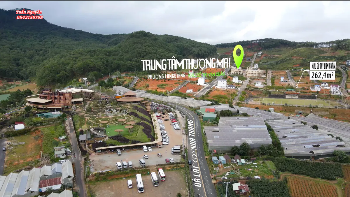Bán 262,5m2 Sổ Hồng Riêng, Khu Đô Thị Vạn Xuân - Đà Lạt, Đầy Đủ Tiện Nghi Giá Trị Nghỉ Dưỡng - Chỉ 6,6tỷ