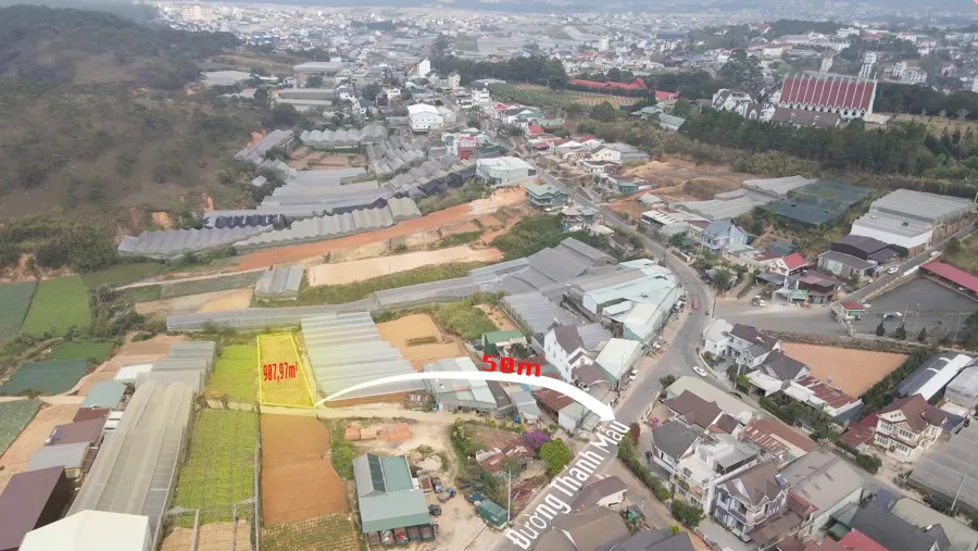 Bán Đất 907,97m² | Gần Trung Tâm – Phù Hợp Du Lịch Canh Nông Đường Thánh Mẫu – Đà Lạt