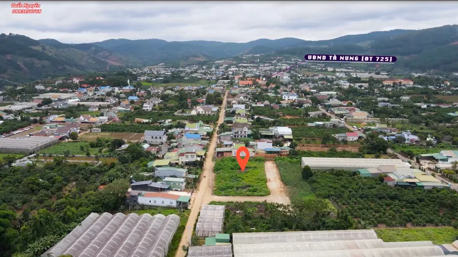 Bán Đất 200m² - 100% Thổ Cư Sổ Hồng Riêng| Gần KDL Mongo Land - Trung Tâm Tà Nung – Đà Lạt