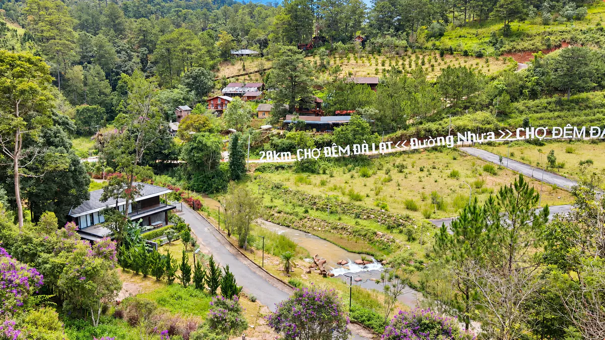 Bán Đất Nghỉ Dưỡng Đạ Nghịt – Đà Lạt | 3.619,9m² Có 2.678m² Thổ Cư, Giáp Suối Tự Nhiên – Giá 16 Tỷ