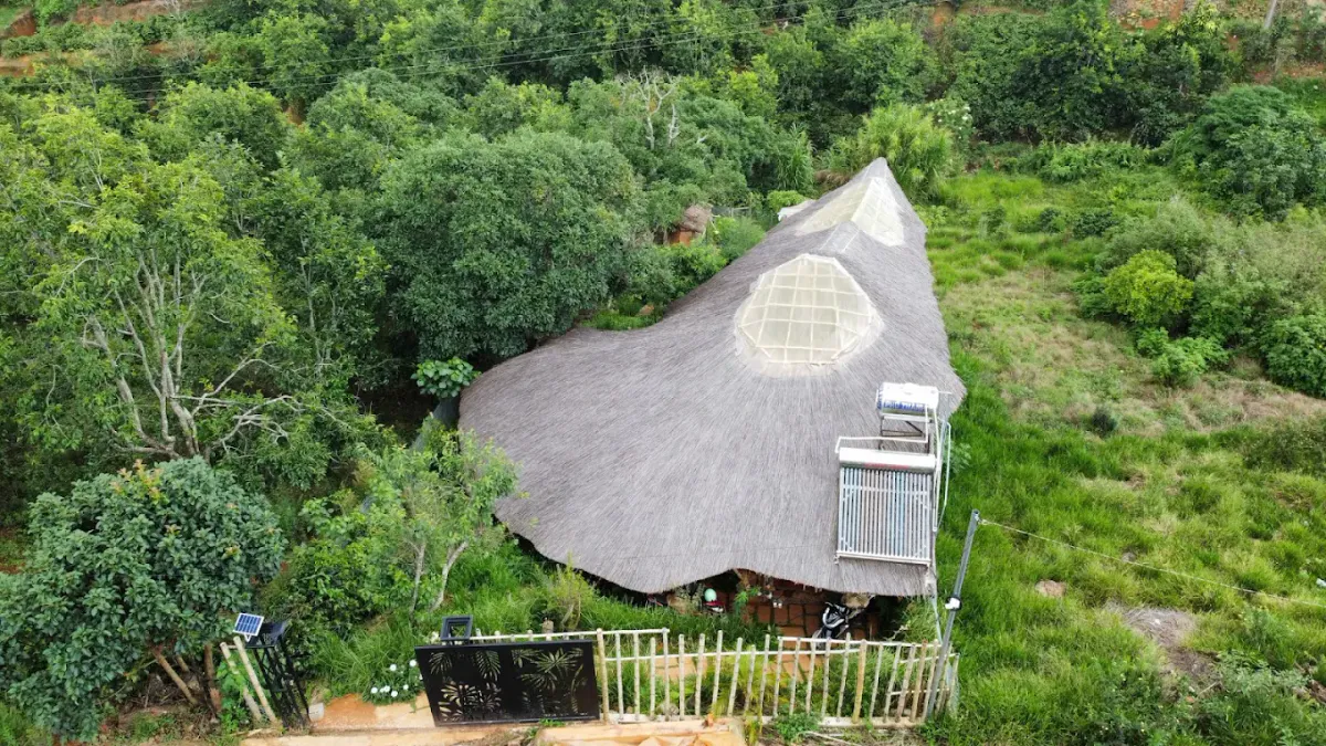 Bán Nhà Vườn Homestay Sổ Hồng Riêng 438m², View Đồi Chè - Đồi Điện Gió Cấu Đất - Chỉ 3,7tỷ