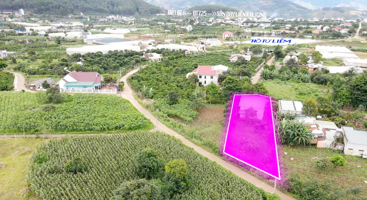 Bán Đất Rộng 587m² Có 250m² Đất Thổ Cư và Căn Nhà Cấp 4| Sổ Hồng Riêng tại Nam Ban - Giá Chỉ 2 tỷ 150
